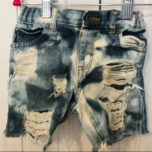 Dudley Denim Toddler Shorts